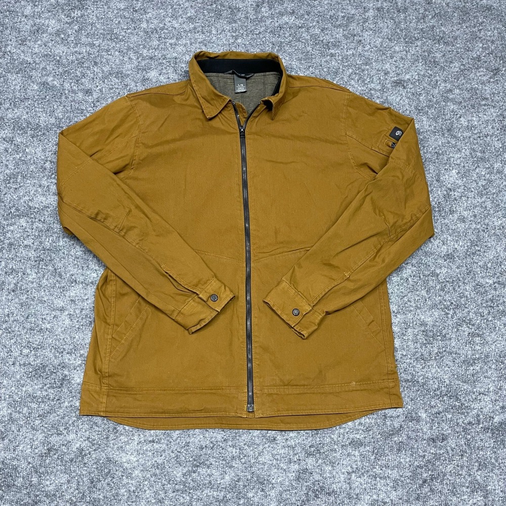 Mountain Hardwear Jacket Mens Large Tobacco Brown Workwear Outdoor Gorpcore